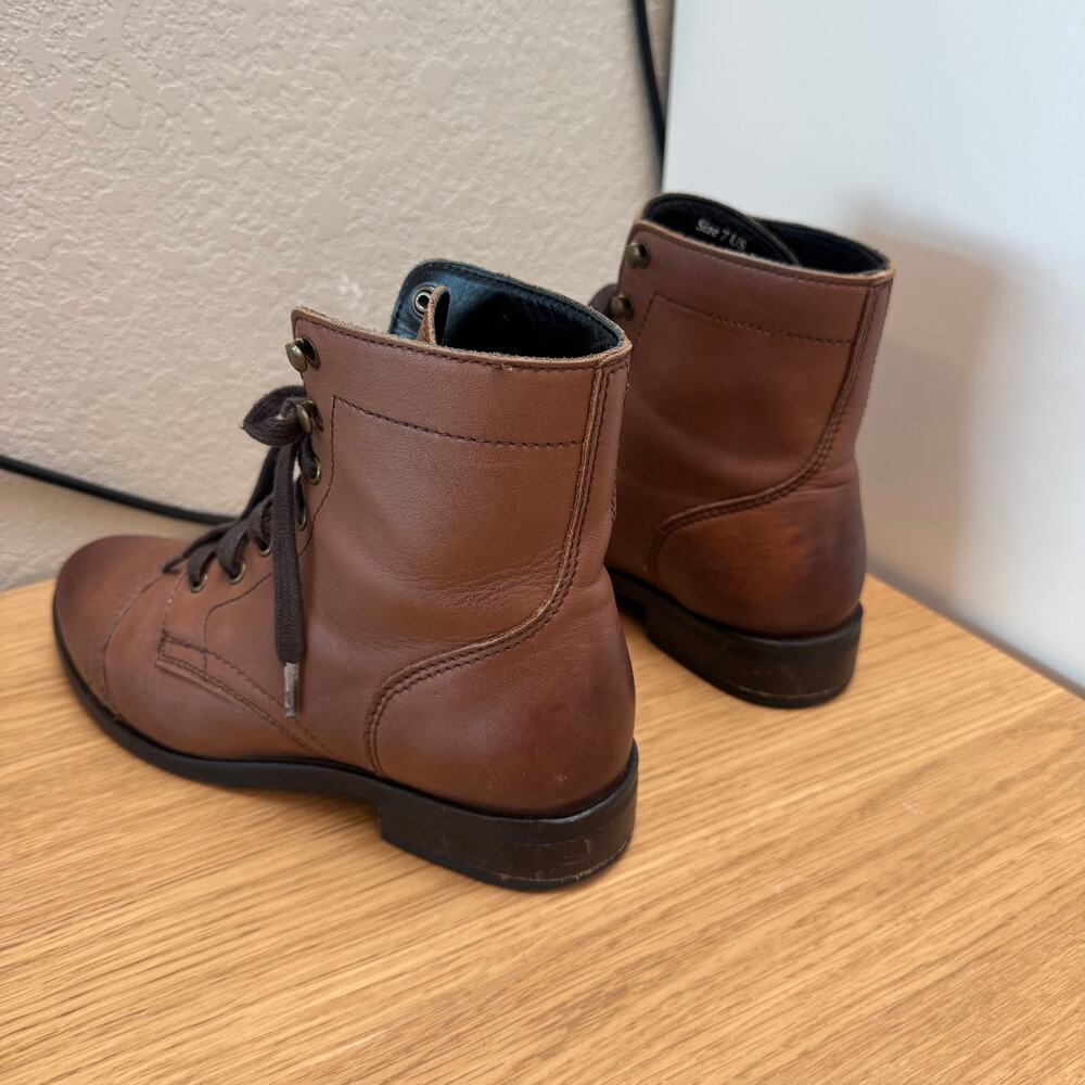 Thursday Boot Captain Brown Leather Boots - Picture 2 of 5